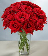  Bursa İnternetten çiçek siparişi  cam vazoda 11 kirmizi gül  Bursa çiçekçiler 