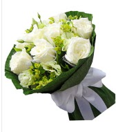 9 adet beyaz gül buketi  Bursa çiçek gönderme sitemiz güvenlidir 