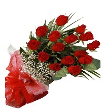 15 kırmızı gül buketi sevgiliye özel  Bursa çiçek online çiçek siparişi 